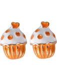 Succubus Cupcake Glossy Oorbellen Oranje