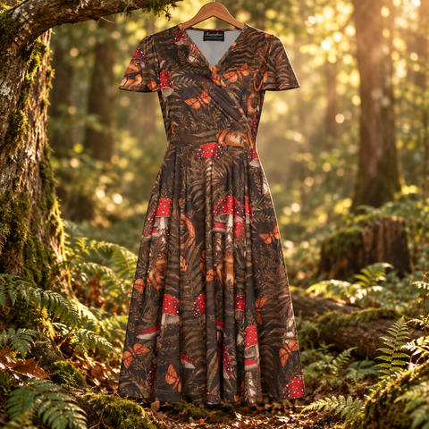 Enchanted Forest – Succubus Clothing Elysa Toadstool Forest Jurk