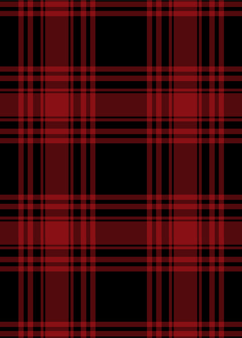 Succubus Clothing Lucy Rogue Tartan 50's Swing Jurk Rood Zwart