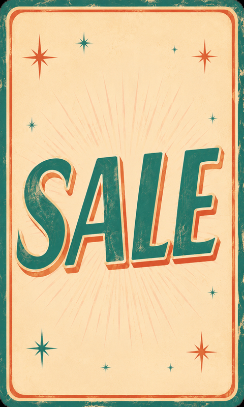 Laatste SALE ronde: tot 50% korting!