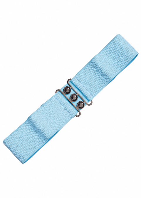 Banned Elastische 50's Riem Baby Blauw