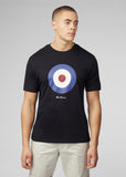 Ben Sherman Signature Target T-Shirt Zwart