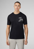 Ben Sherman Brighton Beach Club T-Shirt Zwart