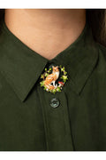 Bill Skinner Fox & Ivy Broche