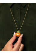 Bill Skinner Hedgehog & Pumpkin Medaillon Ketting