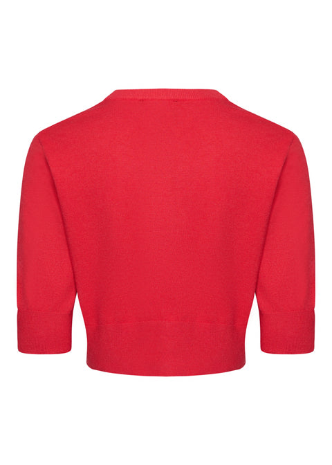 Succubus Clothing Cleo 50's Cardigan Red