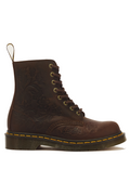 Dr. Martens 1460 Pascal Emboss Floral donkerbruin - zijaanzicht