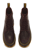Dr. Martens Jadon Emboss Floral Cherry Red - bovenaanzicht