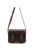 Dr. Martens Satchel Cherry Rood met lange schouderband