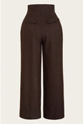 Emmy Design Miss Fancy Pants Tweed Broek Bruin Zwart – aanvullende foto