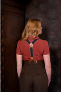 Emmy Design Miss Fancy Pants Tweed Broek Bruin Zwart – aanvullende foto