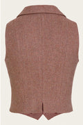 Emmy Design Watchmaker's Tweed Gilet Roestbruin Beige – aanvullende foto