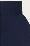 Emmy Design Palazzo Perfection Wolmix Broek Navy – foto 2