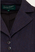 Emmy Design Watchmaker's Tweed Gilet Wijnrood Midnight – foto 2