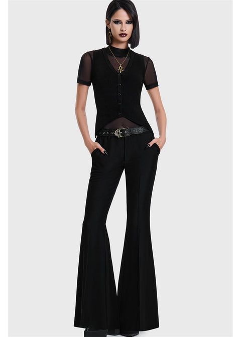 Killstar Cathedra Riem Zwart – volledige outfit met de riem