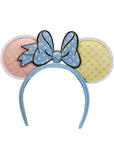 Loungefly Disney Minnie Pastel Colour Block Dots Haarband