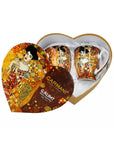 Succubus Art Klimt Adele Bloch-Bauer Heart Set van 2 Bekers Blauw