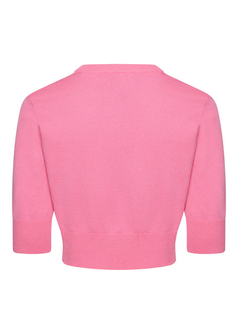 Succubus Clothing Cleo 50s Cardigan Pink