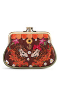 Vendula London Flower Shop Amber Edition Clipper Portemonnee - vooraanzicht
