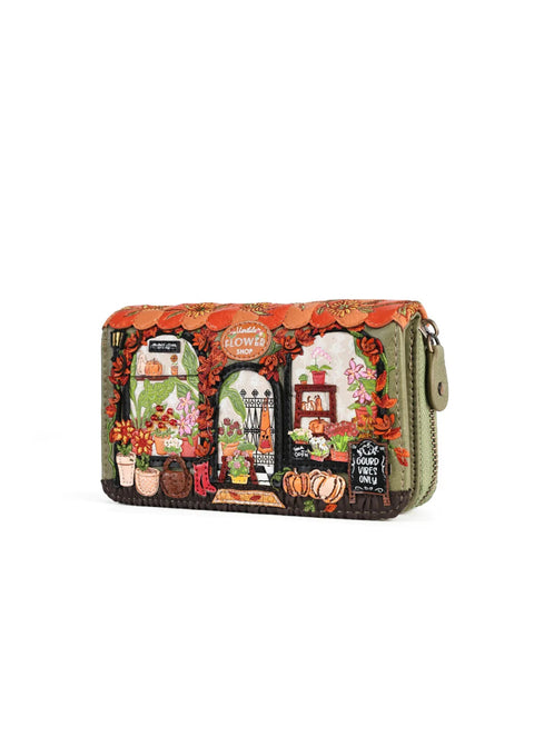 Vendula London Flower Shop Amber Edition Medium Portemonnee - productfoto 4