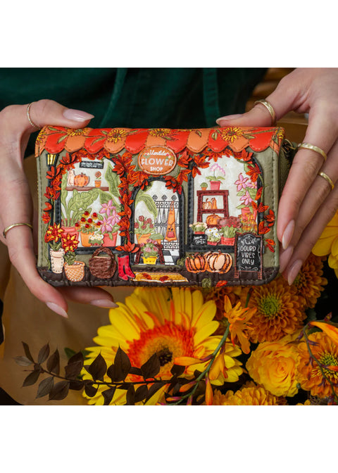 Vendula London Flower Shop Amber Edition Medium Portemonnee - productfoto 7