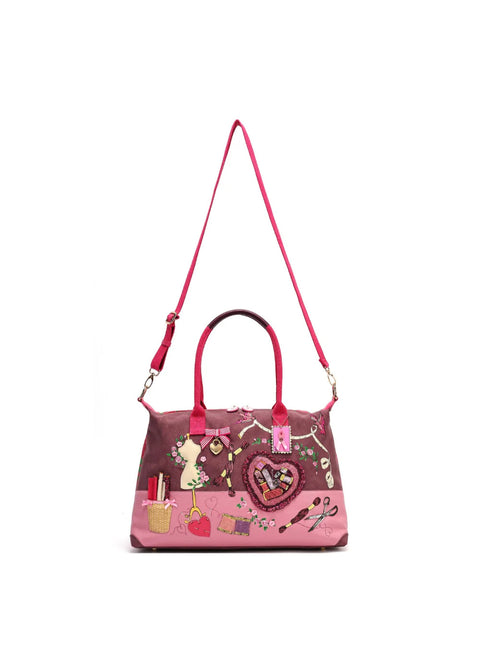 Vendula London Sewing Box Scrapbook Bonnie Weekender Tas - productfoto 5