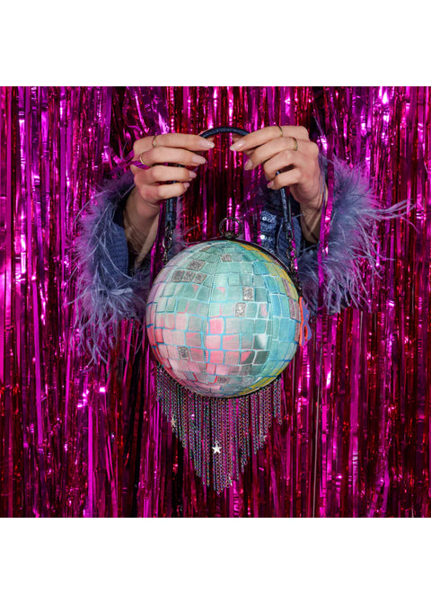 Vendula London Caturday Night Fever Disco Ball Handtas - productfoto 5