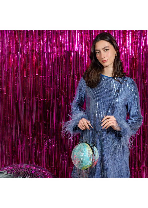 Vendula London Caturday Night Fever Disco Ball Handtas - productfoto 6