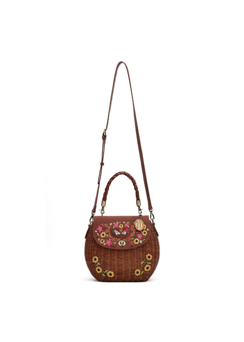 Vendula London Flower Shop Amber Edition Basket Handtas - productfoto 3