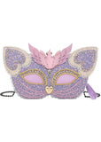 Vendula London Shakespeare's Theatre: Much Ado About Nothing Masquerade Clutch Tas Paars
