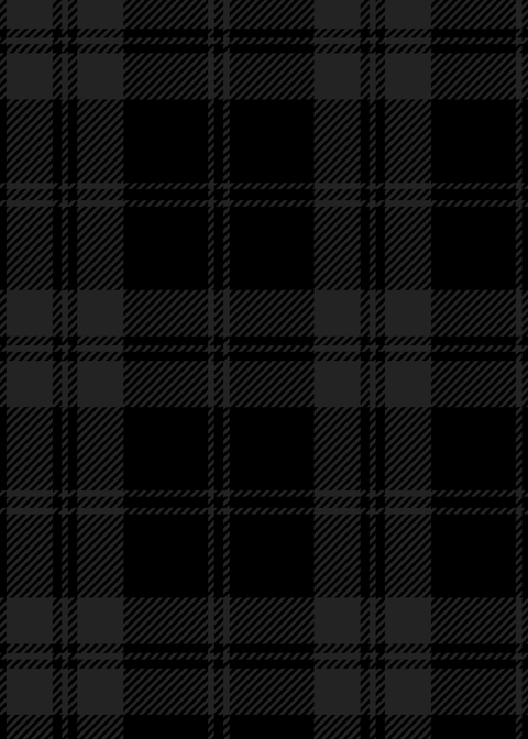 Succubus Clothing Lucy Blackout Tartan 50's Swing Jurk Zwart