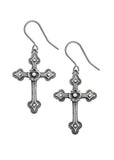 Alchemy Gothic Devotion Crosses Drop Oorbellen