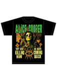 Band Shirts Alice Cooper Graveyard T-Shirt Zwart