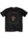 Band Shirts Grateful Dead Bertha Skull T-Shirt Zwart