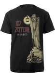 Band Shirts Led Zeppelin Hermit T-Shirt Zwart