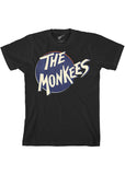Band Shirts Monkees Retro Dot Logo T-Shirt Zwart