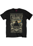 Band Shirts Pink Floyd Carnegie Hall Poster T-Shirt Zwart
