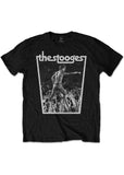 Band Shirts Stooges Iggy Pop Crowdwalk T-Shirt Zwart