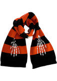 Banned Halloween Skull Sjaal Oranje