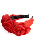 Banned Rosalie Roses Haarband Rood