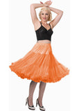 Banned 50's Petticoat Lang Oranje