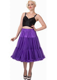 Banned 50's Petticoat Lang Paars