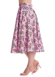 Banned Summer Berry 50's Swing Rok Lila Paars