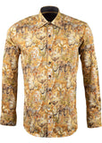 Claudio Lugli Heren Safari Overhemd Beige