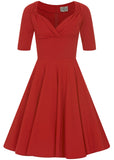 Collectif Trixie 50's Swing Jurk Rood