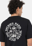 Dickies Heren Bayside Mushroom T-Shirt Zwart