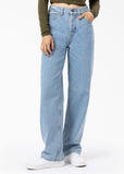 Dickies Dames Thomasville Denim Jeans Vintage Blauw