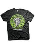 Gas Monkey Garage Heren Green Logo T-Shirt Zwart