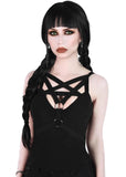 Killstar Harness Ur Power Pentagram Top Zwart