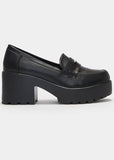 Koi Footwear Vigo Platform 60's Schoenen Zwart